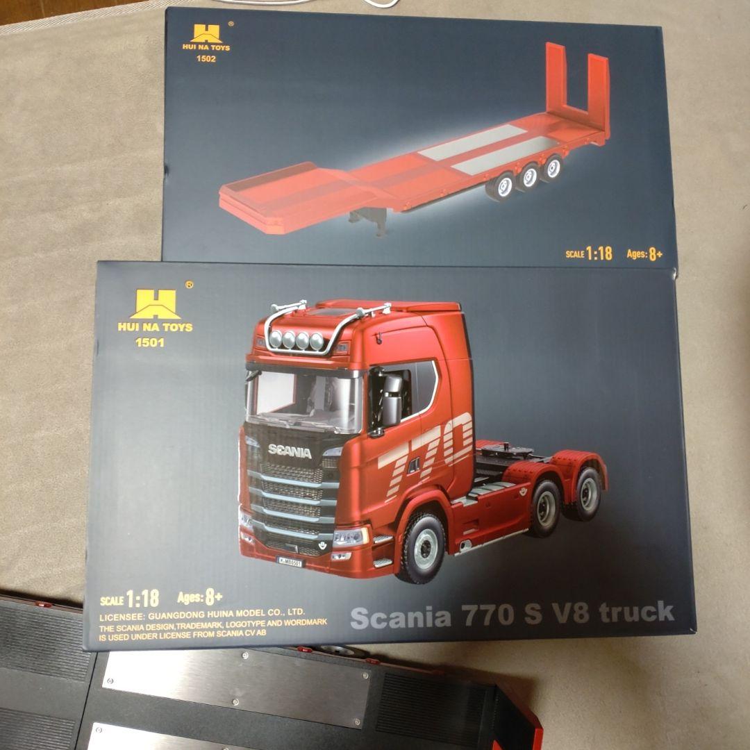 スカニア SCANIA 770 トレーラー ラジコン バッテリー2本付属