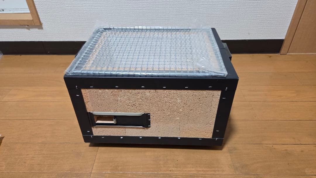 炭火コンロ長角七輪　BQ8F