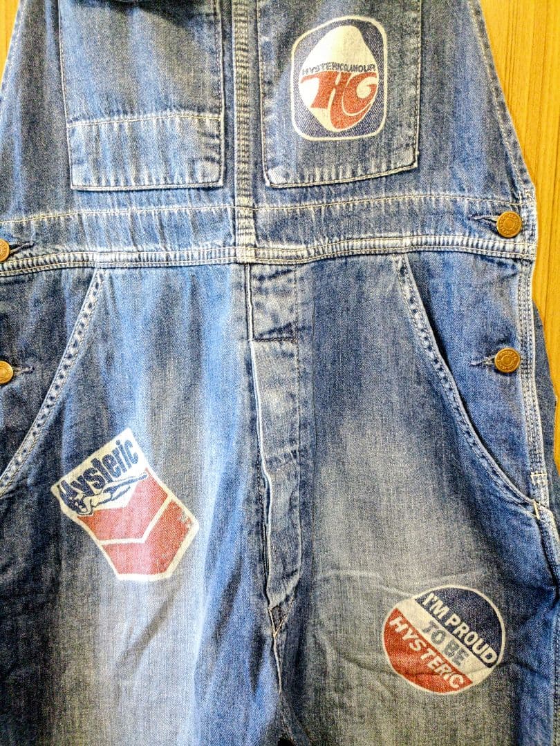 RMR✨ブィンテージモデル　HYSTERICGlamourオーバー·オール