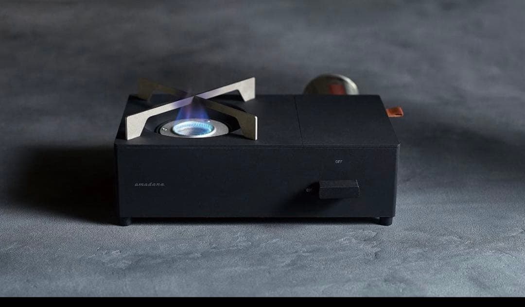 amadana カセットコンロ キャリーケース カセットガス付 新品