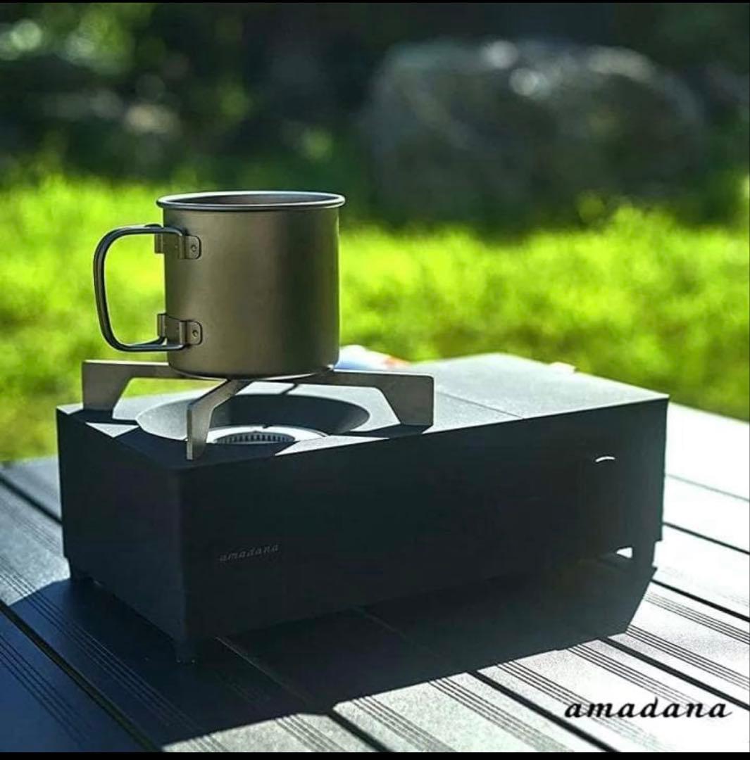 amadana カセットコンロ キャリーケース カセットガス付 新品