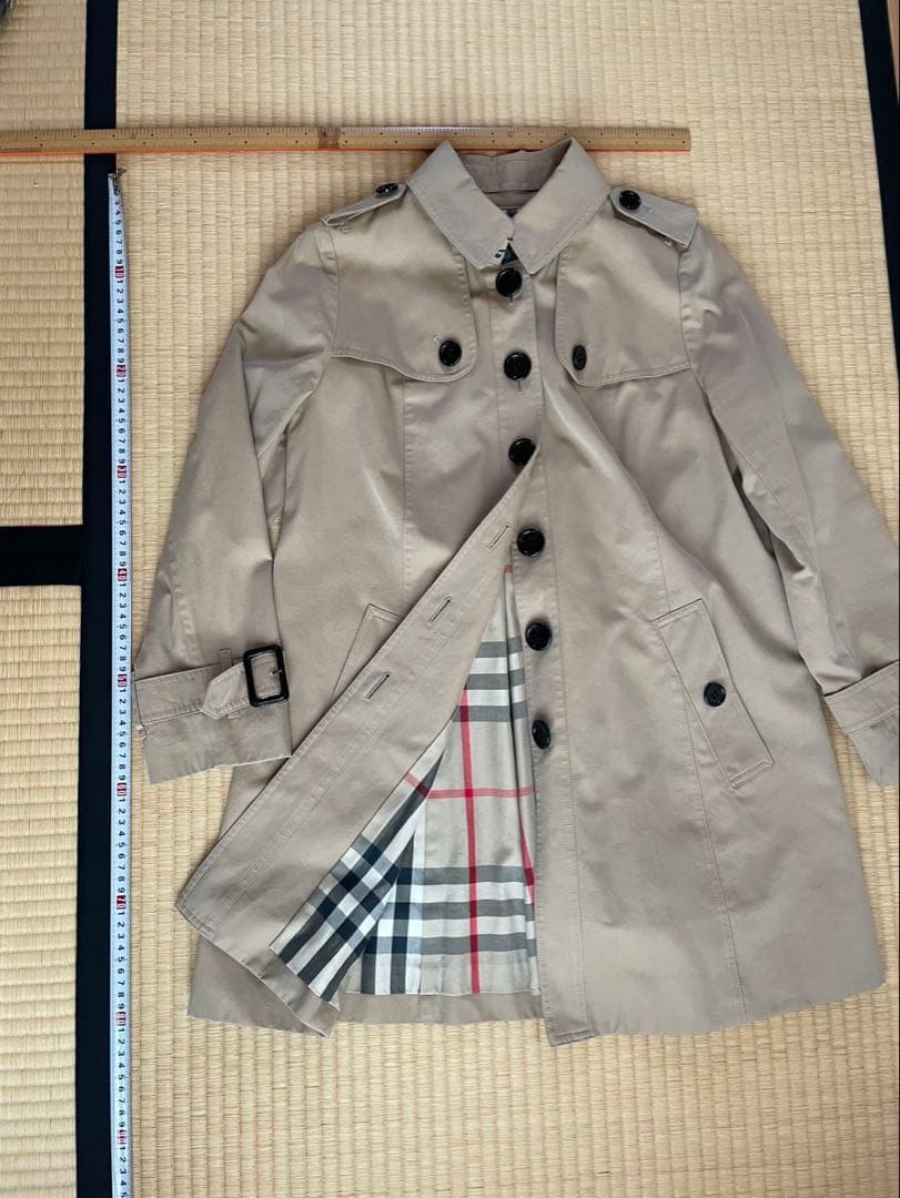 バーバリーロンドン　 コート　 百貨店購入　 １回着用　 ほとんど新品に近い美品