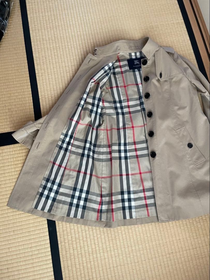 バーバリーロンドン　 コート　 百貨店購入　 １回着用　 ほとんど新品に近い美品