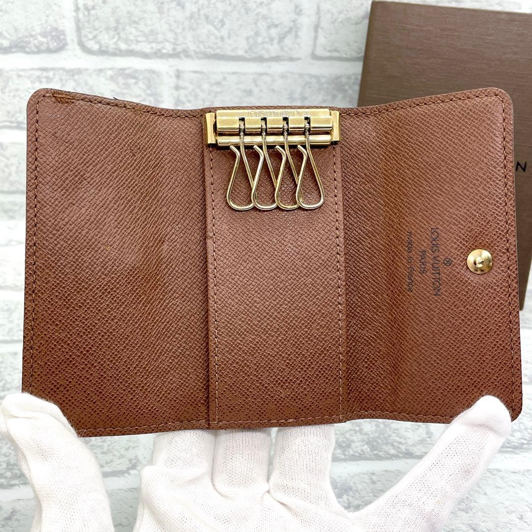 ✨極美品✨ルイヴィトン モノグラム キーケース  ミュティクレ4  4連 大人気