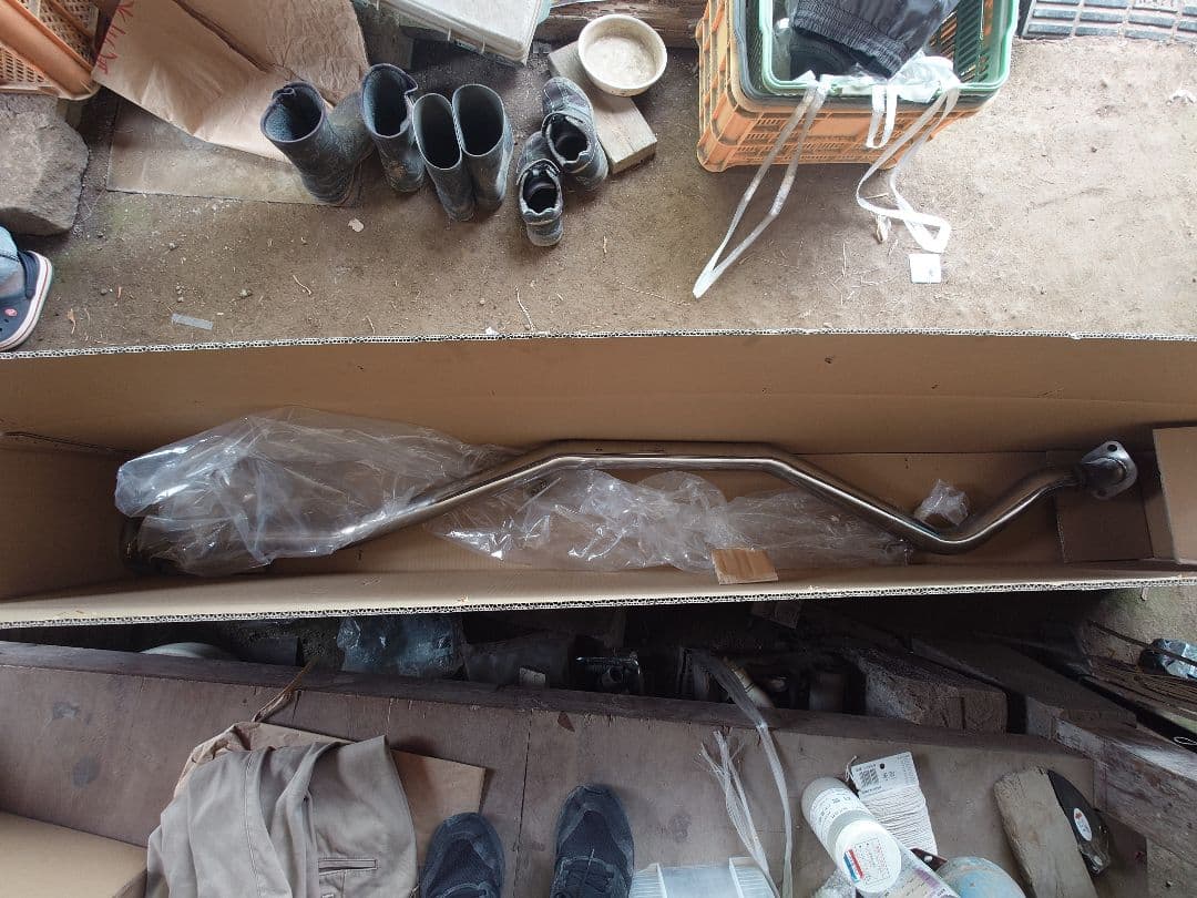 befree ndロードスター用中間パイプ（太鼓なし）