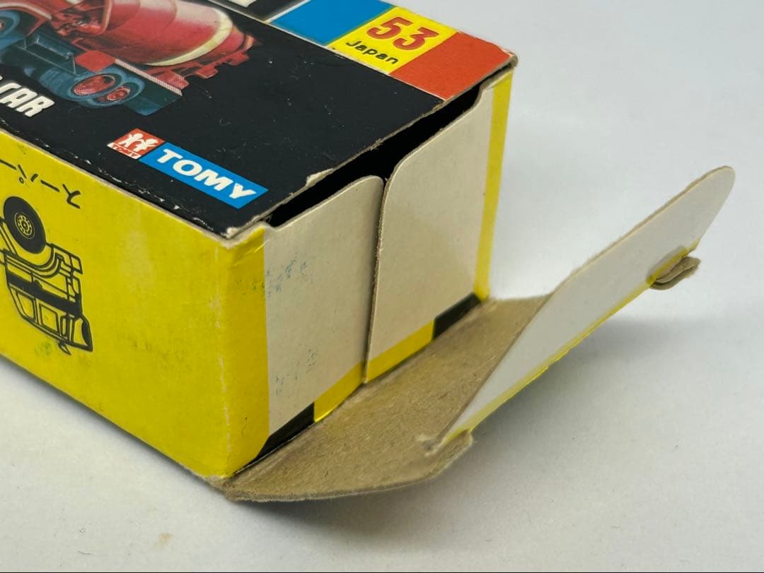 トミカ No.53 日野 ミキサー・カー 日本製 黒箱 艶箱 当時物