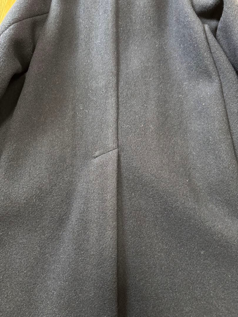 （新品に近い）ダントン☆DANTON☆コート☆ウールモッサ☆ネイビー 紺色☆38