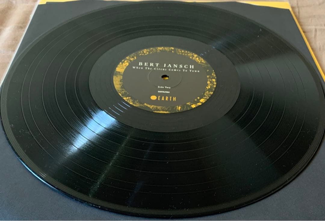 洋楽 BERT JANSCH When The Circus Comes- LP