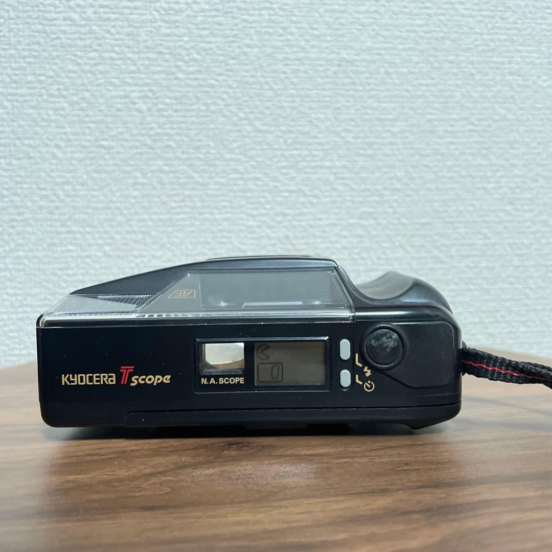 【コンパクトフィルムカメラ】 京セラ Tscope