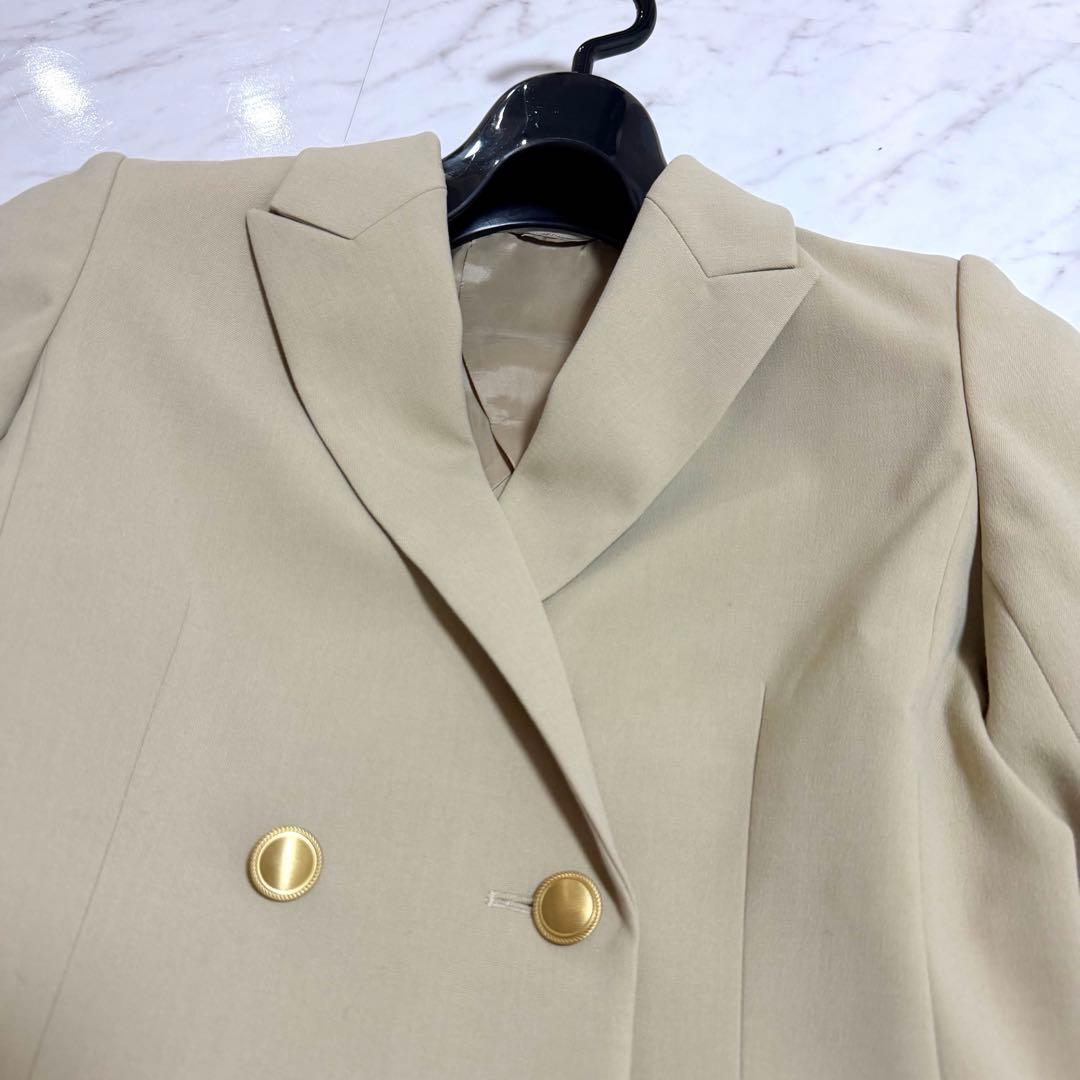 【未使用】完売品✨️アナイ オックス ストレッチ ダブル ジャケット 金ボタン