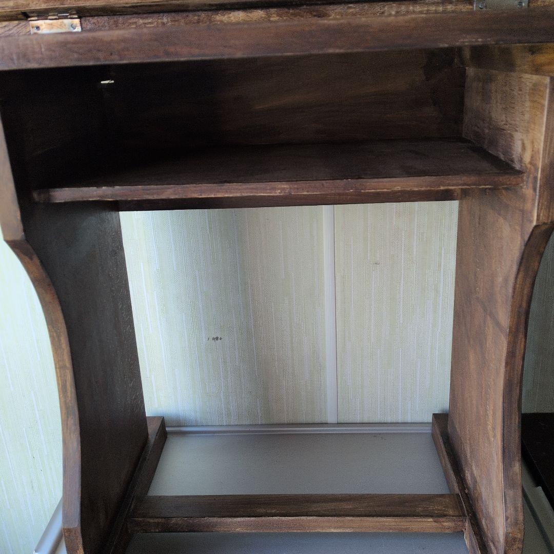 アンティーク古道具　戦前音楽譜面台テーブル　机