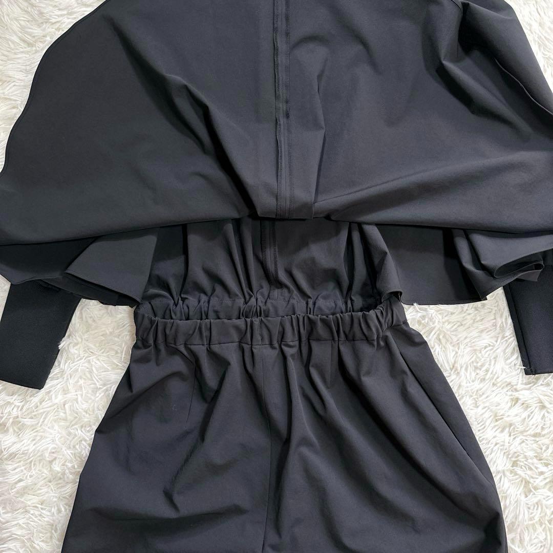 美品 ルフィル 2WAY オールインワン ストレッチ ジャンプスーツ ワンピース