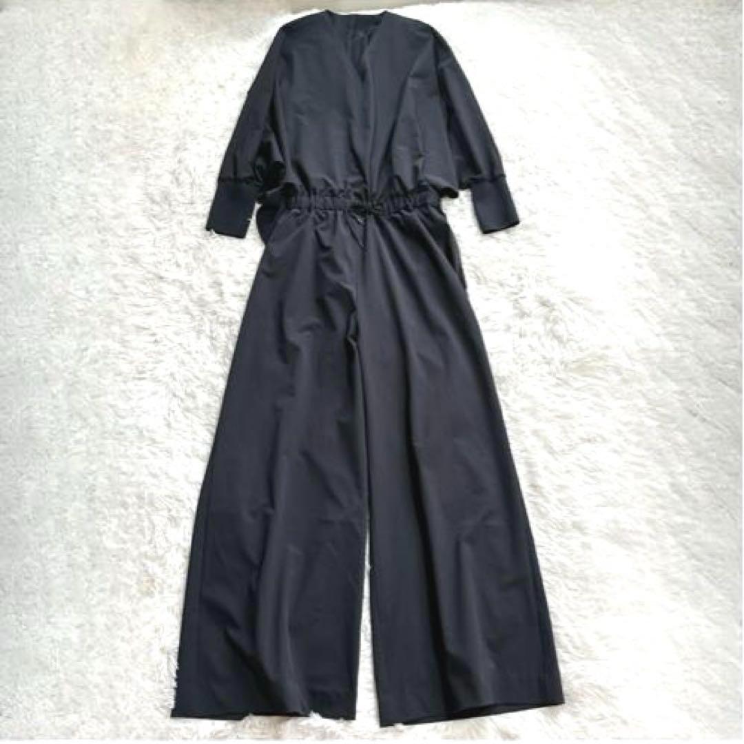 美品 ルフィル 2WAY オールインワン ストレッチ ジャンプスーツ ワンピース