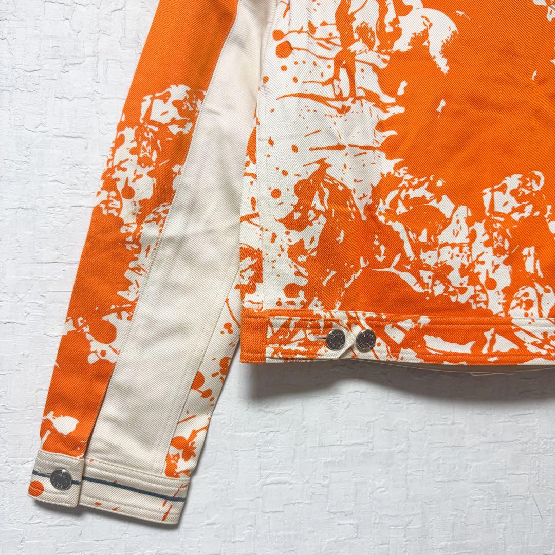 【マルジェラ期】 HERMES 03SS ペイント加工 ジャケット マルジェラ期