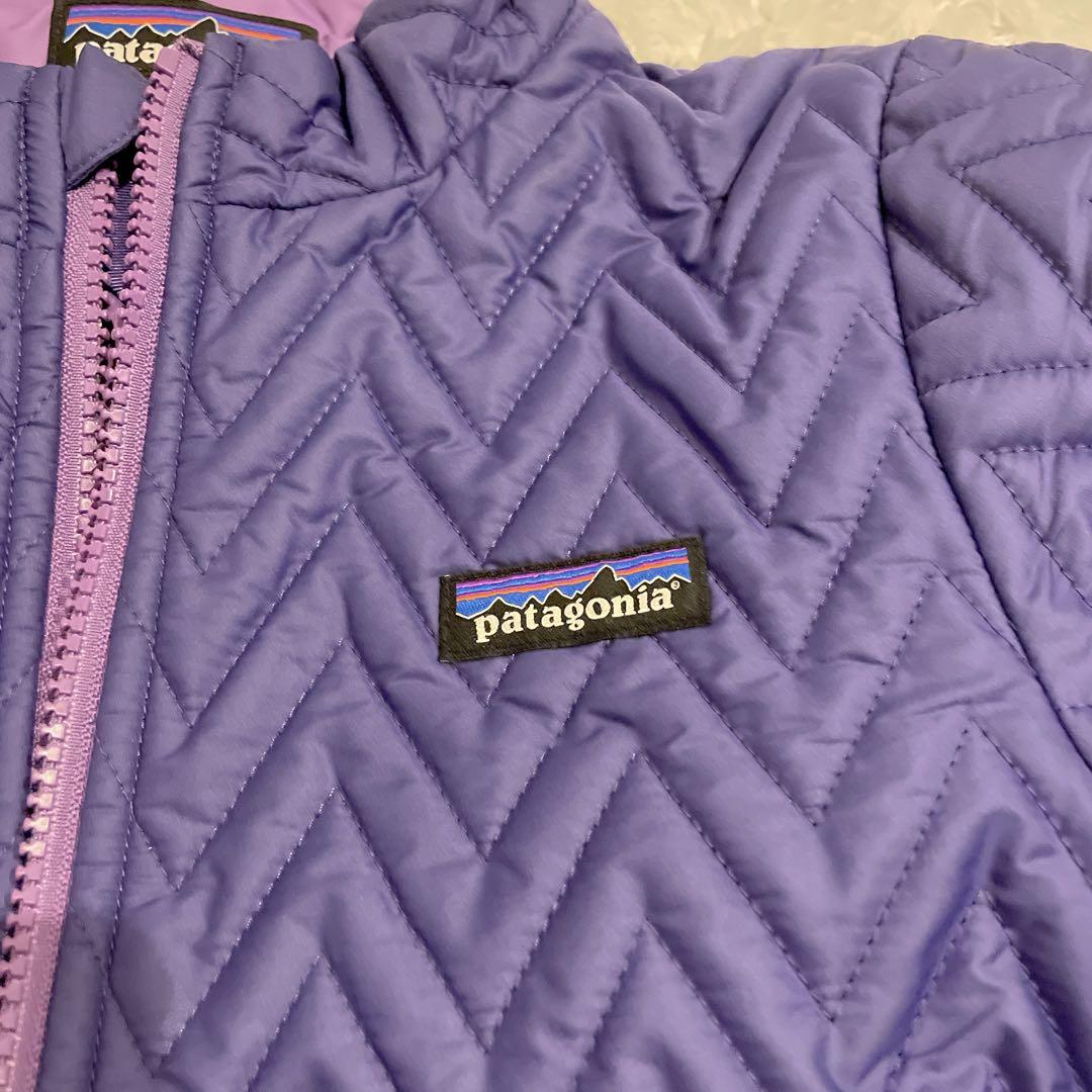 Patagonia極美品✨3way スキーウェア　アウター　パープル　キッズL
