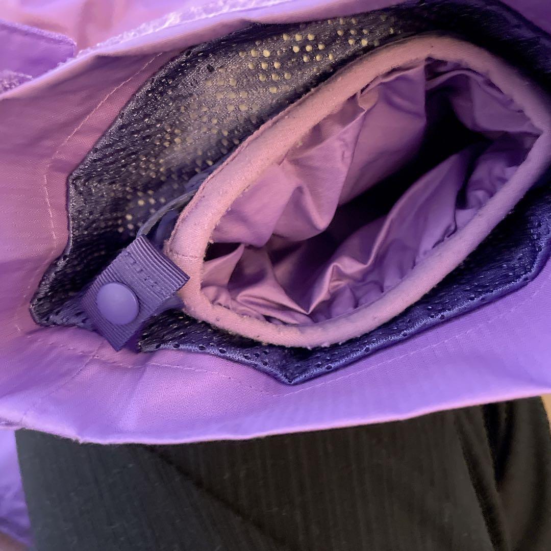 Patagonia極美品✨3way スキーウェア　アウター　パープル　キッズL