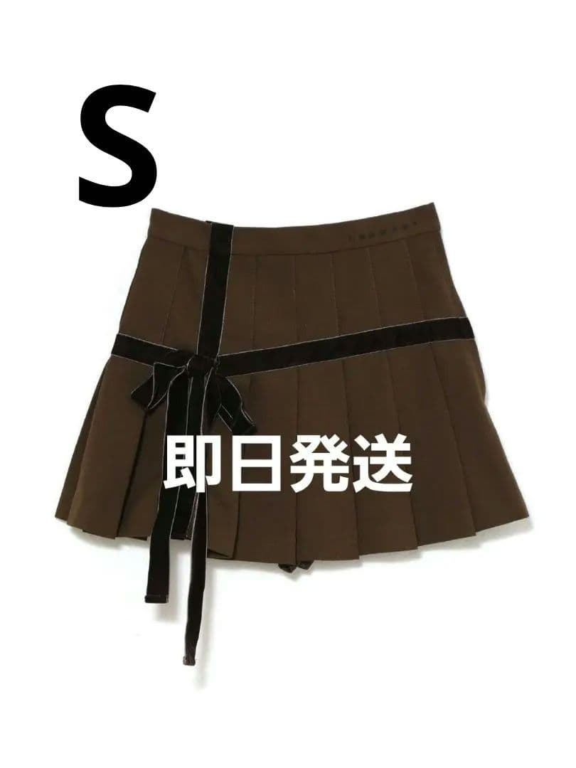 andmary Valentine ribbon mini skirt Sサイズ