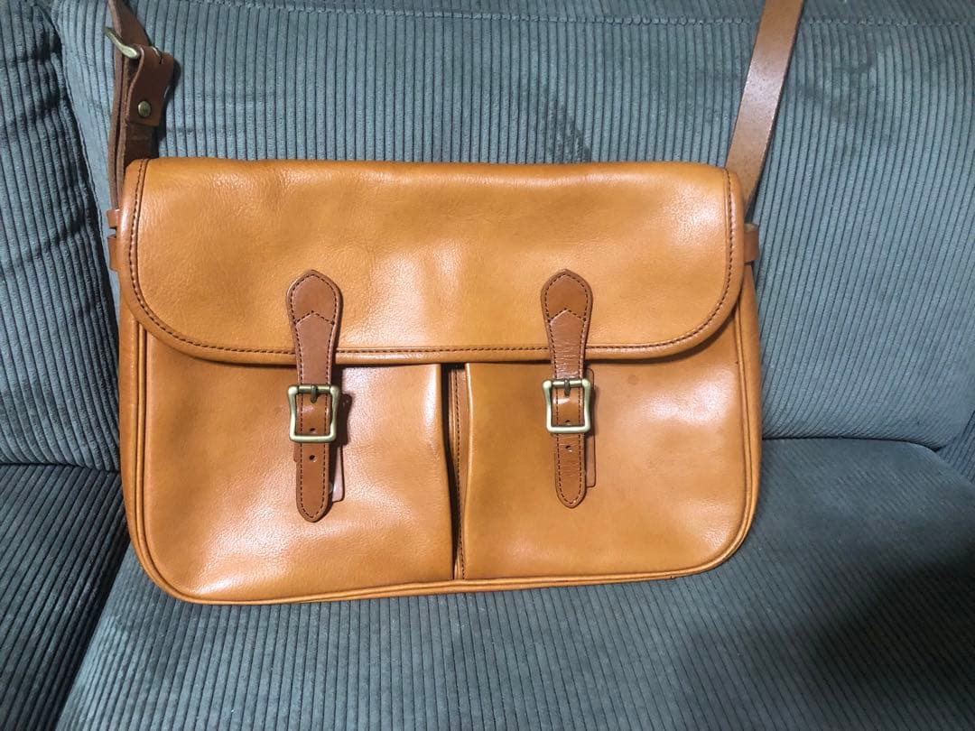 専用　SLOW レザーショルダーバッグ
