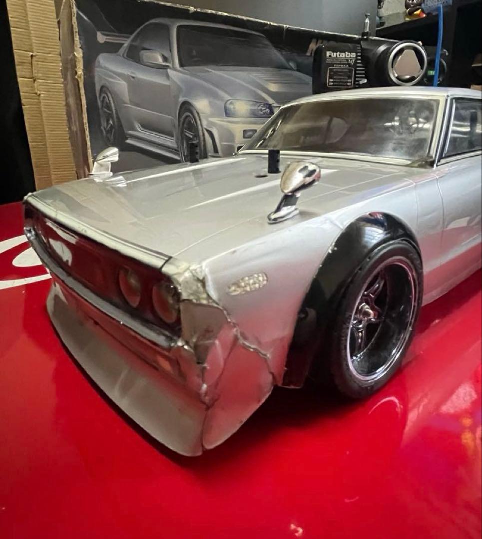 ★1/10 TT-01 スカイラインGT-R ケンメリ ラジコン フルセット