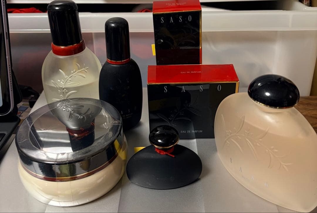 資生堂　沙棗　saso パルファム・ミスト・コロン・パウダー等１４点バラ売り不可