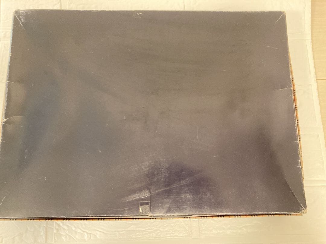 未使用箱入BURBERRYラムウール ストール 大判マフラー ひざ掛け