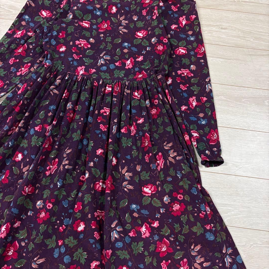 希少 大きいサイズLAURA ASHLEY ヴィンテージ 花柄 ロングワンピース