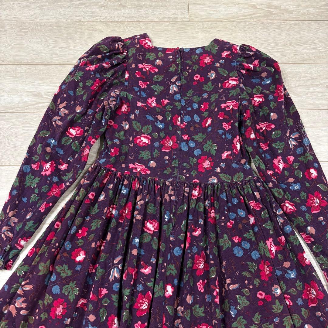 希少 大きいサイズLAURA ASHLEY ヴィンテージ 花柄 ロングワンピース