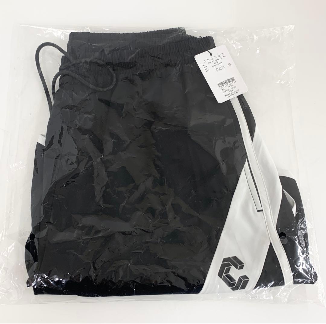 あ*様 【M158】 新品 CRONOS ショートパンツ 36 ブラック×ホワイ