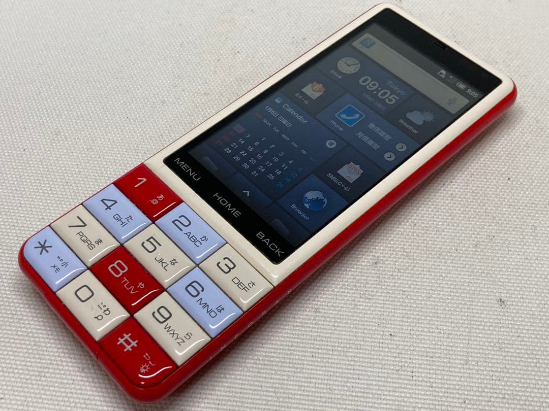 美品　au　SHX12　INFOBAR　NISHIKIGOI　k01e287dd