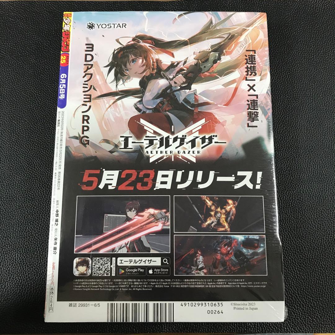 【週刊少年ジャンプ 2023年25号】ONE PIECE ワンピース 6月5日号