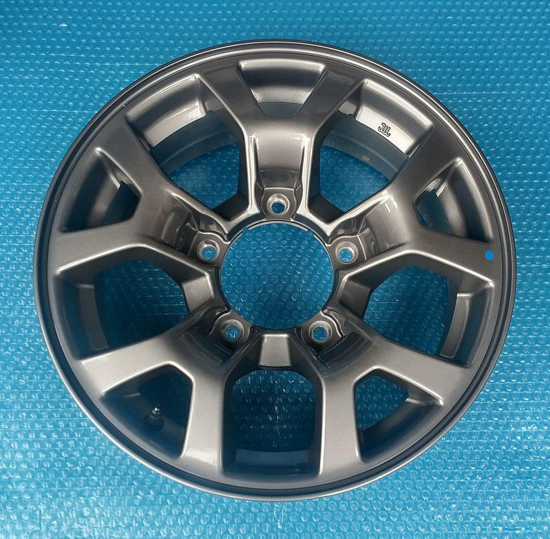 納車前外し 傷無し汚れ無し スズキ ジムニー ノマド 純正アルミ 1本 新車外し