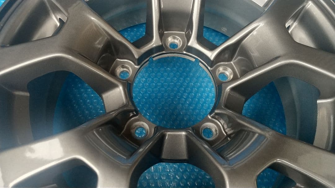 納車前外し 傷無し汚れ無し スズキ ジムニー ノマド 純正アルミ 1本 新車外し