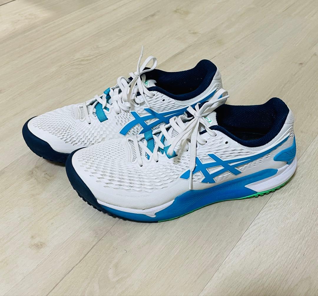 【美品】アシックス GEL RESOLUTION 9 OC ワイド 25.5