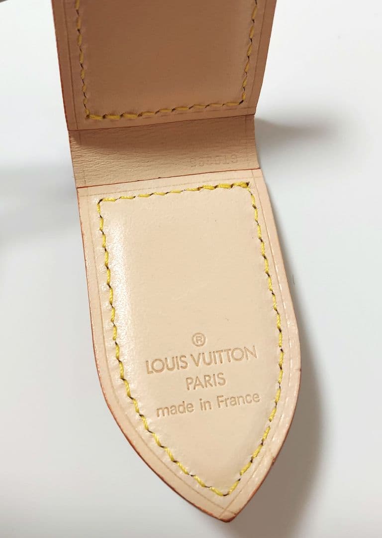 本物 新品 Louis Vuitton マネークリップ パンスアビエ ヌメ革