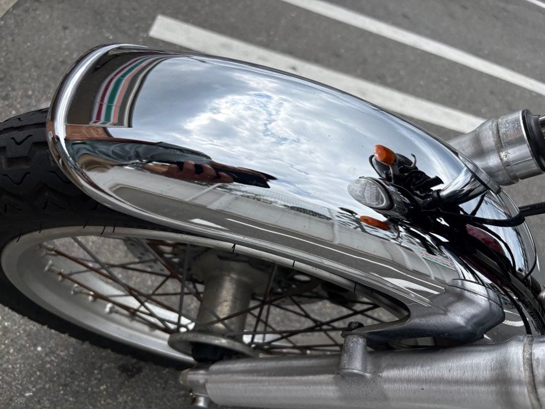 SR400 純正フロントフェンダー