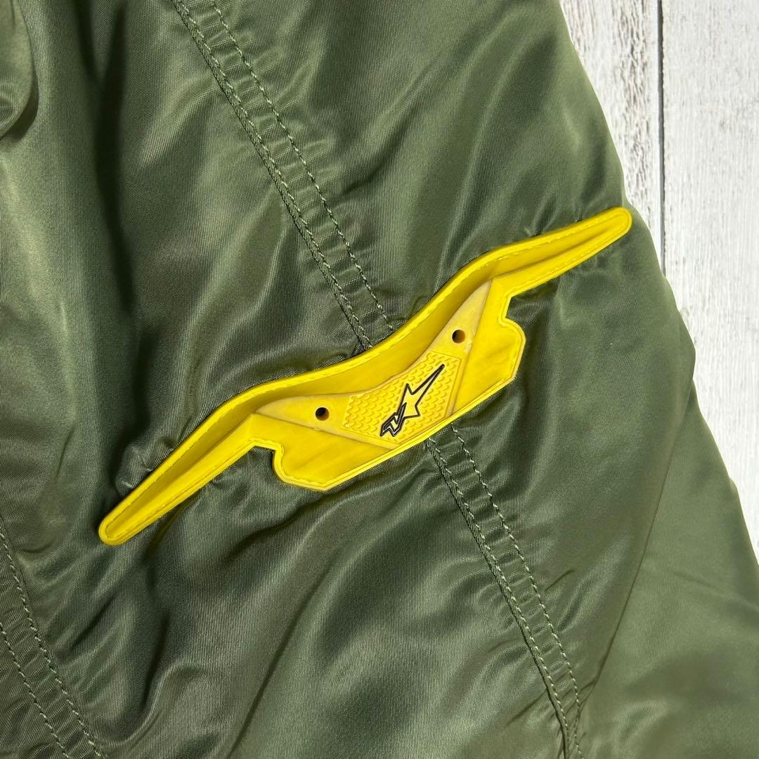 5997【希少コラボ】ヴェトモン×アルファ‪☆ボンバージャケット MA-1