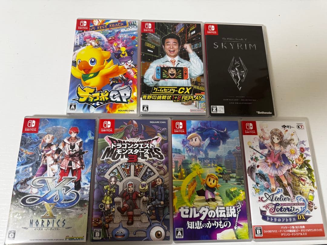 Nintendo Switch ゲームソフトセット 7本まとめて