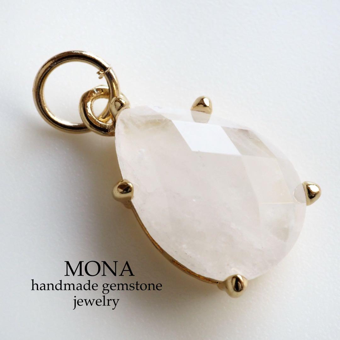 【blue.ks】高品質アマゾナイトのゴムブレスレット