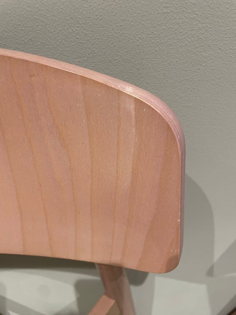 unico ウニコ　ピンク 木製 ダイニングチェア 2脚セット