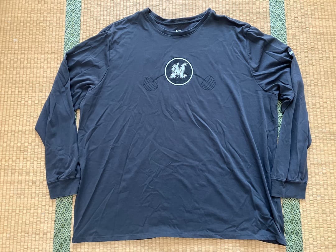 千葉ロッテマリーンズ　実使用練習着　プラクティスシャツ