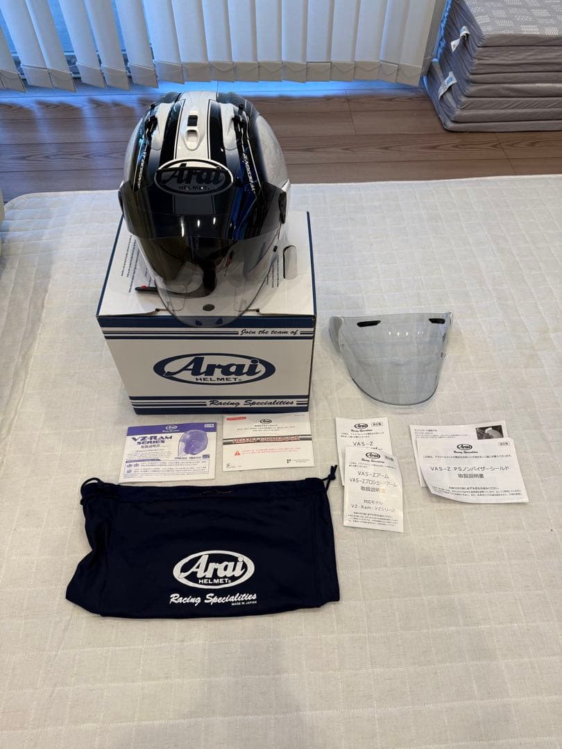超美品・希少 アライ Arai VZ-RAM HARADA TOUR 61-62