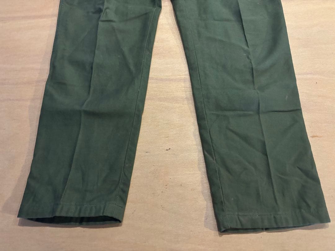 60s 米軍実物 ベイカーパンツ OG-107 W34 L29 菊穴