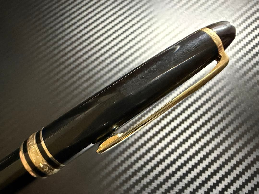 美品 モンブラン マイスターシュテュック 144 ブラック 中白 M 万年筆