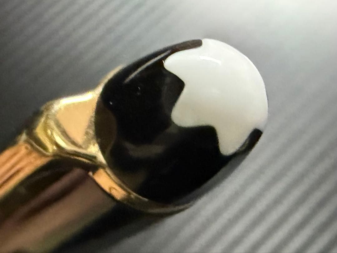 美品 モンブラン マイスターシュテュック 144 ブラック 中白 M 万年筆