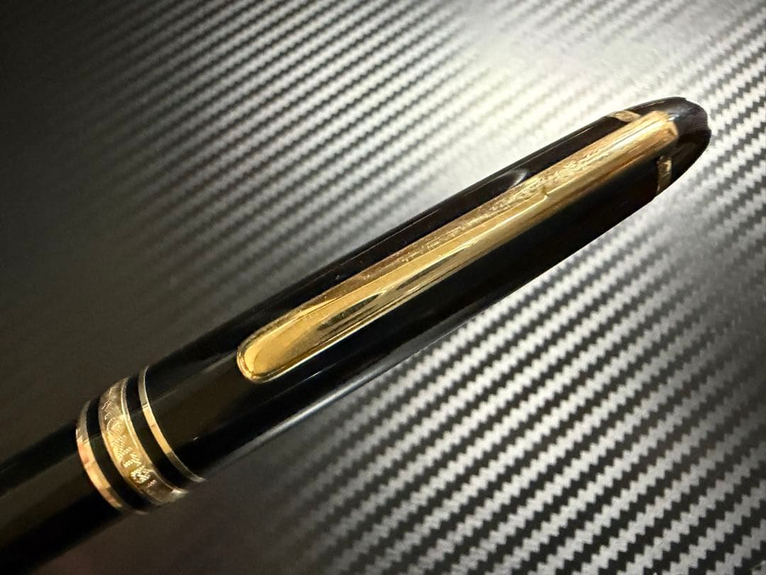 美品 モンブラン マイスターシュテュック 144 ブラック 中白 M 万年筆