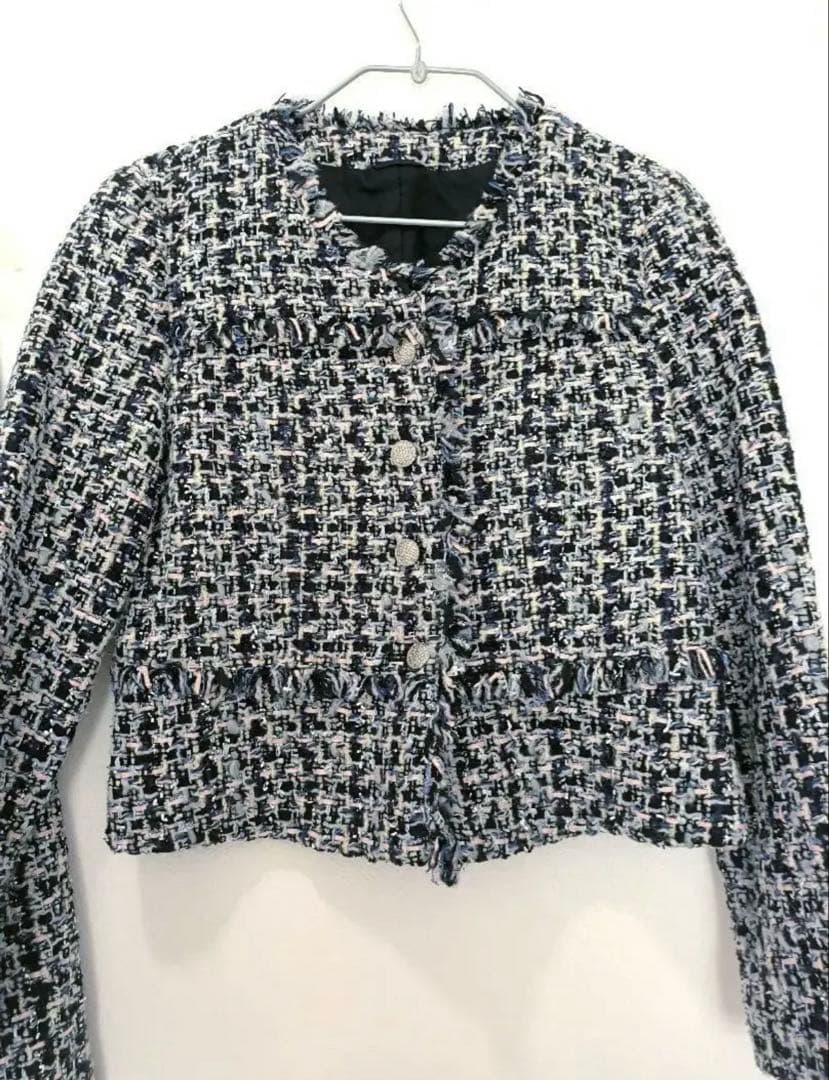 お値下げ　ANAYI アナイ　ツイード素材　セットアップ