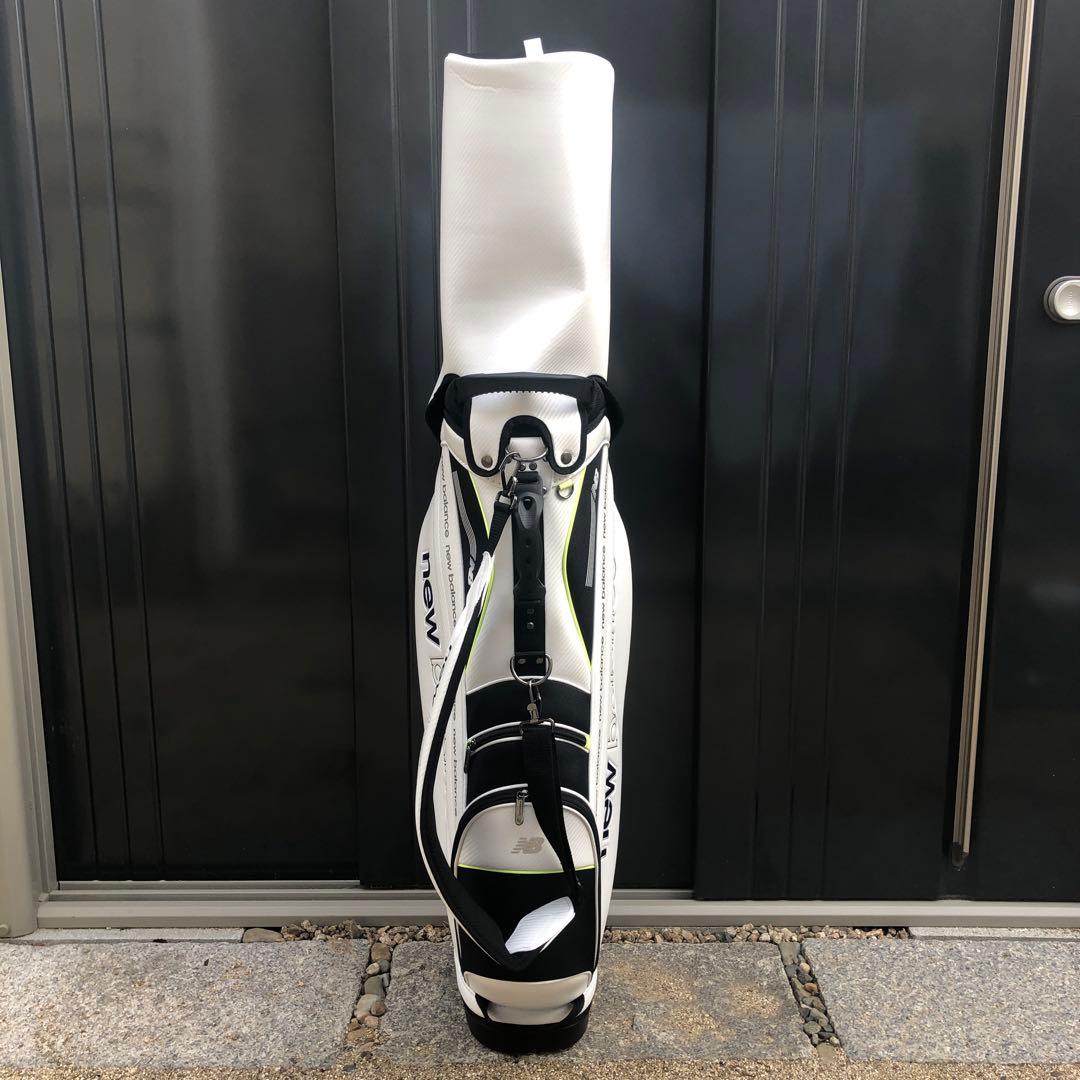 美品中古 ニューバランス キャディバック 9.0型 46インチ対応 スタンド式