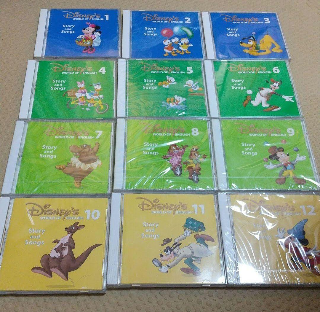 Disney's World of English CD DVD ディズニー