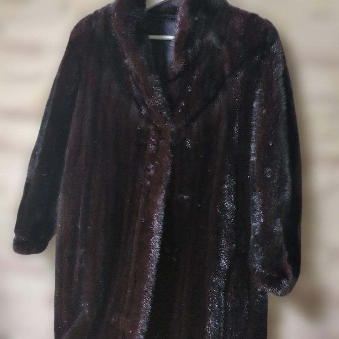 ❤️きえこです❤️美品♡ミンクロングコート