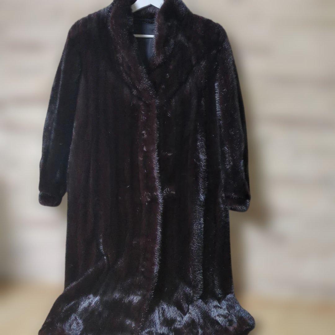 ❤️きえこです❤️美品♡ミンクロングコート